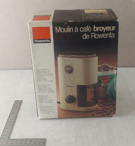 Ancien moulin à café broyeur, Rowenta, KG-52, vintage