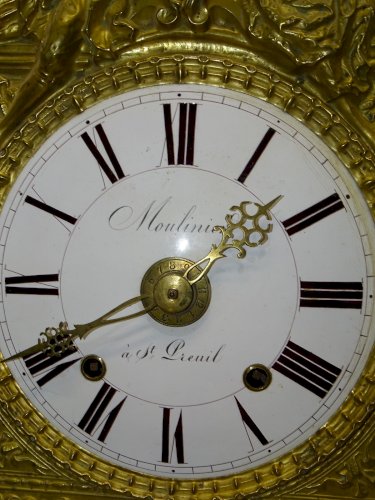 -ANCIEN MOUVEMENT 8 JOURS MOULINIER à SAINT PREUIL FONCTION REVEIL  BON ETAT   D