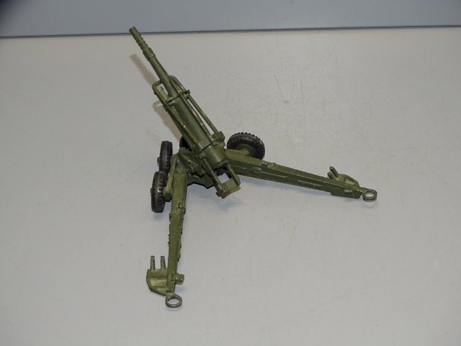 -ANCIEN OBUSIER DINKY TOYS MECCANO JOUET ANCIEN COLLECTION VITRINE déco   D