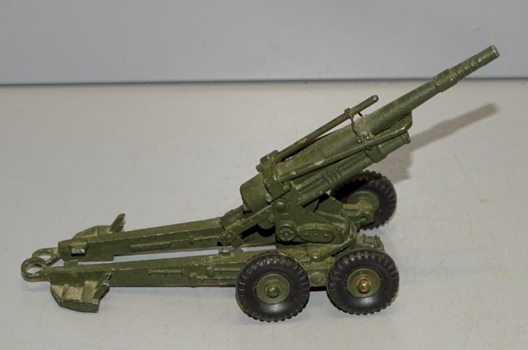 -ANCIEN OBUSIER DINKY TOYS MECCANO JOUET ANCIEN COLLECTION VITRINE déco   D