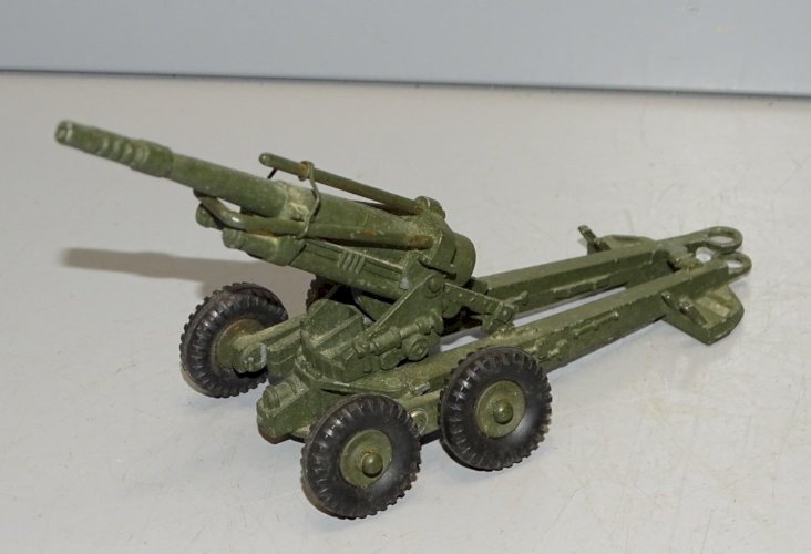 -ANCIEN OBUSIER DINKY TOYS MECCANO JOUET ANCIEN COLLECTION VITRINE déco   D