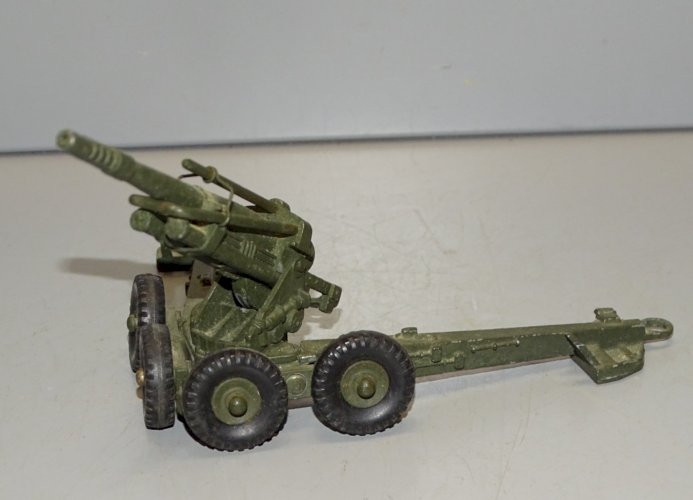 -ANCIEN OBUSIER DINKY TOYS MECCANO JOUET ANCIEN COLLECTION VITRINE déco   D