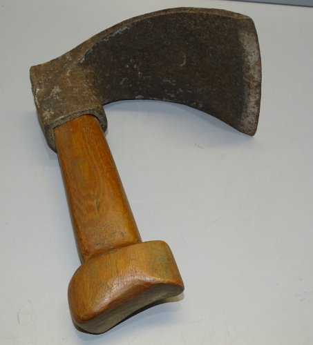 -ANCIEN OUTIL HERMINETTE DE SABOTIER TONNELIER CHARPENTIER COLLECTION OUTILS  D
