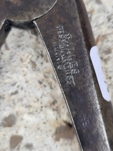 ANCIEN OUTIL PINCE SALLES EST MARTIN PARIS N° 36