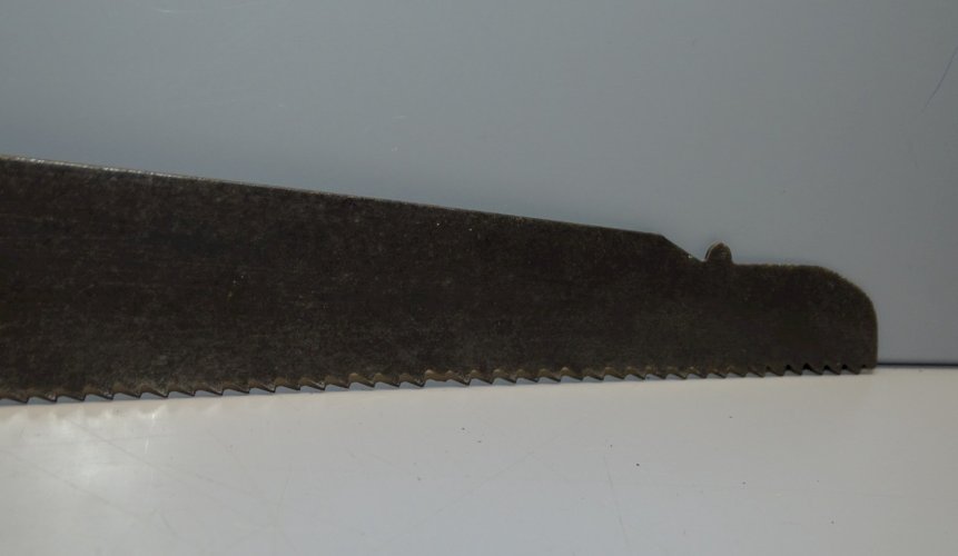 -ANCIEN OUTIL SCIE/COUTEAU MANCHE BOIS  COLLECTION OUTILS ANCIENS   D