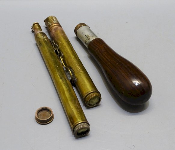 - ANCIEN OUTIL SOUDRAPIDE LAITON et BELLE POIGNEE BOIS OUTIL ANCIEN COLLECTION D