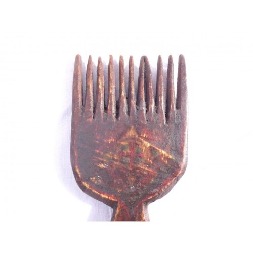 Ancien Peigne Africain Bois