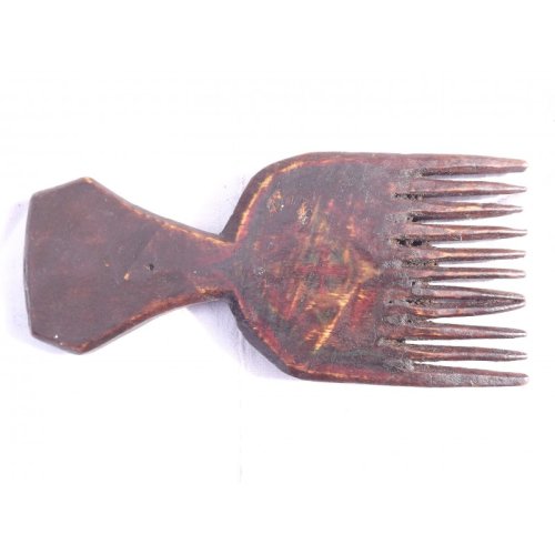 Ancien Peigne Africain Bois