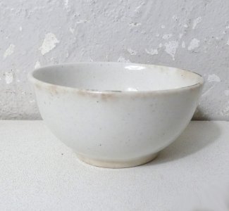 old small white ceramic bowl NETHERLAND