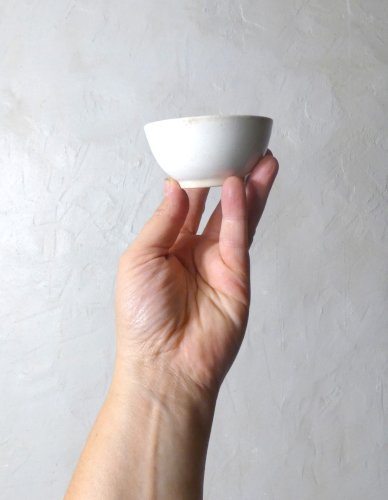 ancien petit bol blanc en faïence NEDERLAND