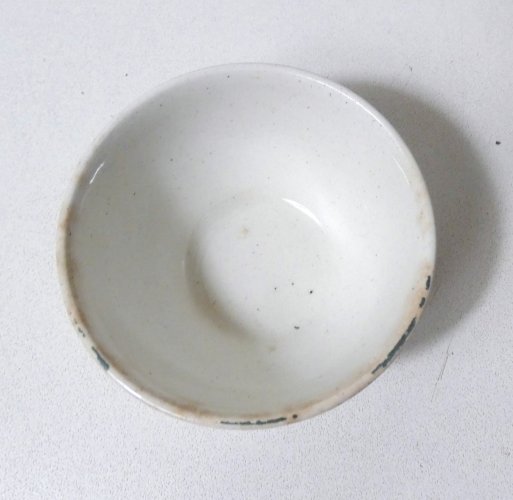 ancien petit bol blanc en faïence NEDERLAND