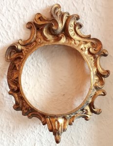 Old Bronze Frame Ornament