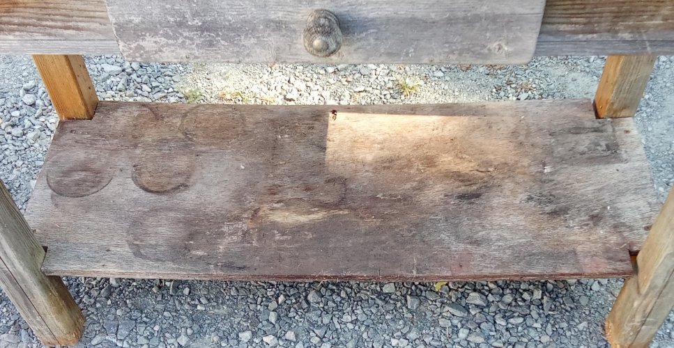 Ancien Petit Établi D Atelier De Menuisier Meuble De Métier 1 Tiroir