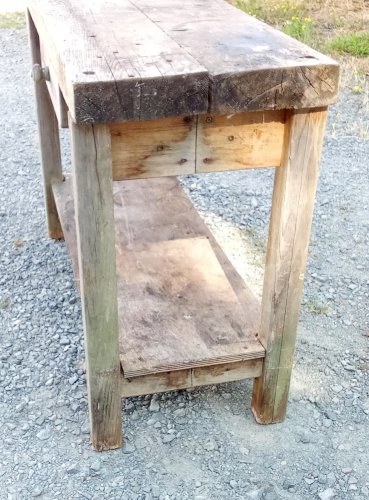 Ancien Petit Établi D Atelier De Menuisier Meuble De Métier 1 Tiroir