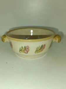 ancien petit pot à poignee hb henriot quimper en bon etat