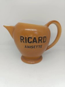 ancien pichet boule ricard anisette en bon etat