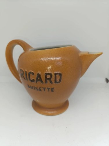 ancien pichet boule ricard anisette en bon etat