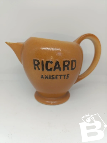 ancien pichet boule ricard anisette en bon etat