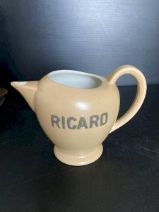 ancien pichet boule  RICARD  Bistrot vintage café collector