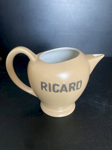 ancien pichet boule  RICARD  Bistrot vintage café collector