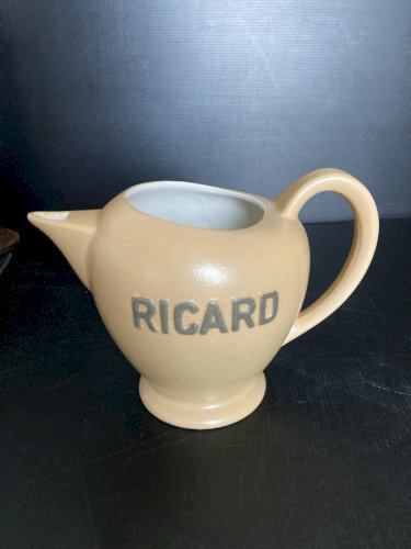 ancien pichet boule  RICARD  Bistrot vintage café collector