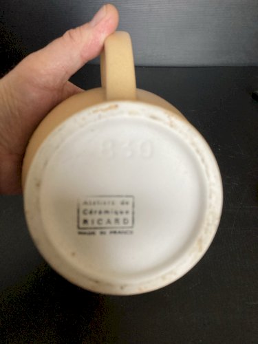 ancien pichet boule  RICARD  Bistrot vintage café collector