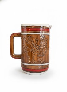 Ancien pichet en Céramique émaillée, école Italienne Romacréa, des années 60.