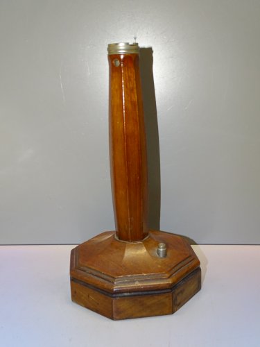 -ANCIEN PIED TELEPHONE GRAMMONT BOIS MANQUE LA PLAQUE POUR RESTAURATION