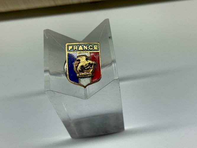 Ancien pin's armée / Insigne bataillon de Joinville