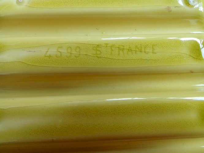 Ancien Plat À Asperges Vintage Céramique Saint Clément Art Déco La Table