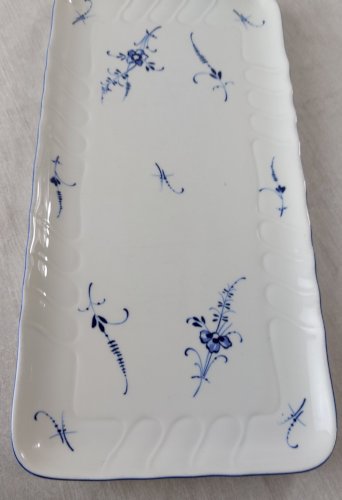 Ancien plat à cake, Vieux Luxembourg, en céramique de Villeroy & Boch