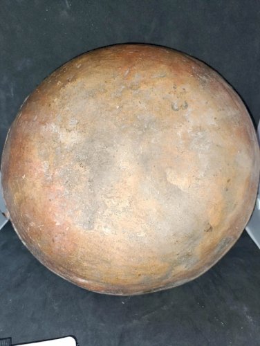 ancien plat creux dorigine nord africain (kabyle?) en etat correct