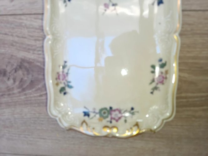 ancien plat fabrique royale de limoges signé DArtois en bon etat