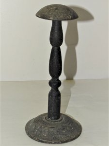 -ANCIEN PORTE CHAPEAU BOIS de MODISTE BOUTIQUE CHAPELIER OBJET VITRINE  DECO