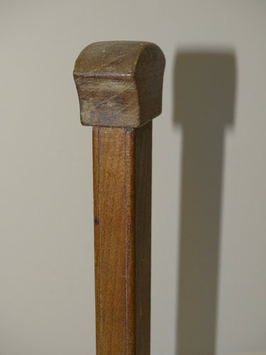 -ANCIEN PORTE CHAPEAU BOIS de MODISTE BOUTIQUE CHAPELIER OBJET VITRINE  DECO