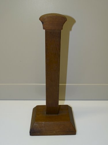 -ANCIEN PORTE CHAPEAU BOIS de MODISTE BOUTIQUE CHAPELIER OBJET VITRINE  DECO
