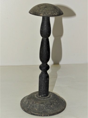 -ANCIEN PORTE CHAPEAU BOIS de MODISTE BOUTIQUE CHAPELIER OBJET VITRINE  DECO