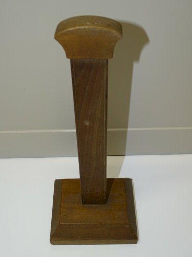 -ANCIEN PORTE CHAPEAU BOIS de MODISTE BOUTIQUE CHAPELIER OBJET VITRINE  DECO