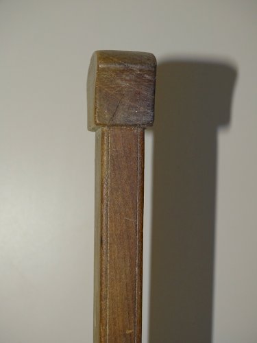 -ANCIEN PORTE CHAPEAU BOIS de MODISTE BOUTIQUE CHAPELIER OBJET VITRINE  DECO