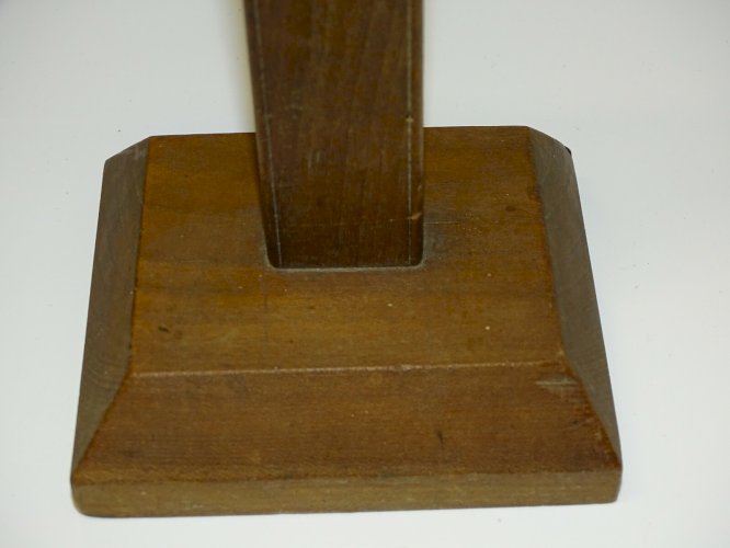 -ANCIEN PORTE CHAPEAU BOIS de MODISTE BOUTIQUE CHAPELIER OBJET VITRINE  DECO