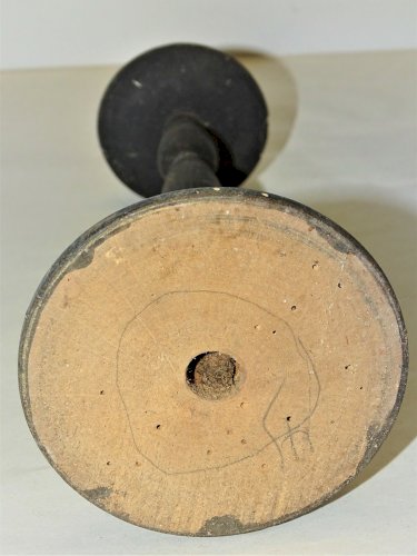 -ANCIEN PORTE CHAPEAU BOIS de MODISTE BOUTIQUE CHAPELIER OBJET VITRINE  DECO