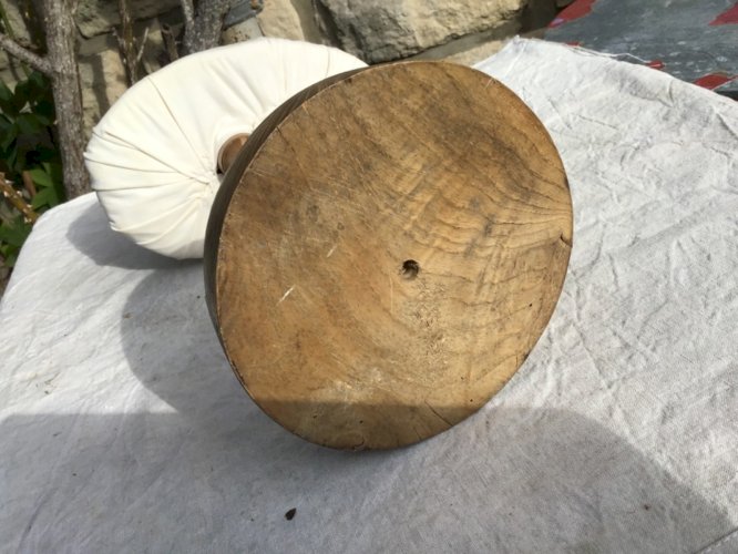 Ancien Porte chapeau jeannette en bois tourné