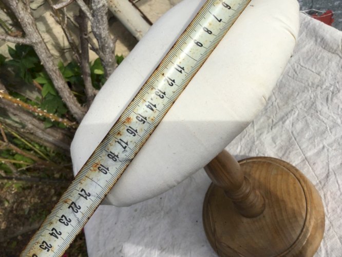 Ancien Porte chapeau jeannette en bois tourné