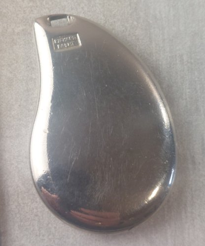 Ancien porte clé, en métal argenté, Thourotte, Pichard Balme