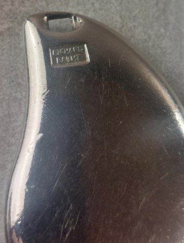 Ancien porte clé, en métal argenté, Thourotte, Pichard Balme