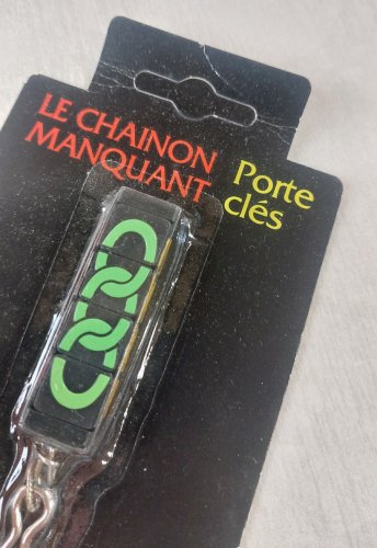 Ancien porte clé / Key Chain vintage, jeu chainon manquant