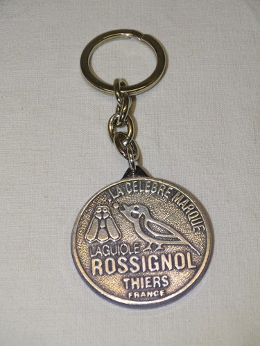 -ANCIEN PORTE CLES  LAGUIOLE ROSSIGNOL THIERS FRANCE CREATION CHARLES PRADEL   D