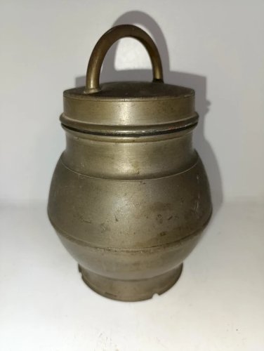 ancien pot à bouillon poincon exposition universelle paris 1900 en bon etat