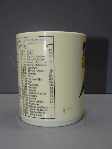 -ANCIEN POT A CRAYONS PUBLICITE titi AVIA CADEAU PUBLICITAIRE GARAGE STATION   D