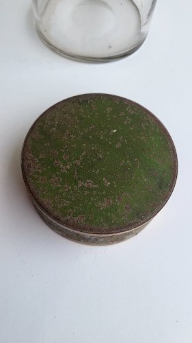 ANCIEN POT A PHARMACIE EN VERRE RACINE DE FOUGERE M :